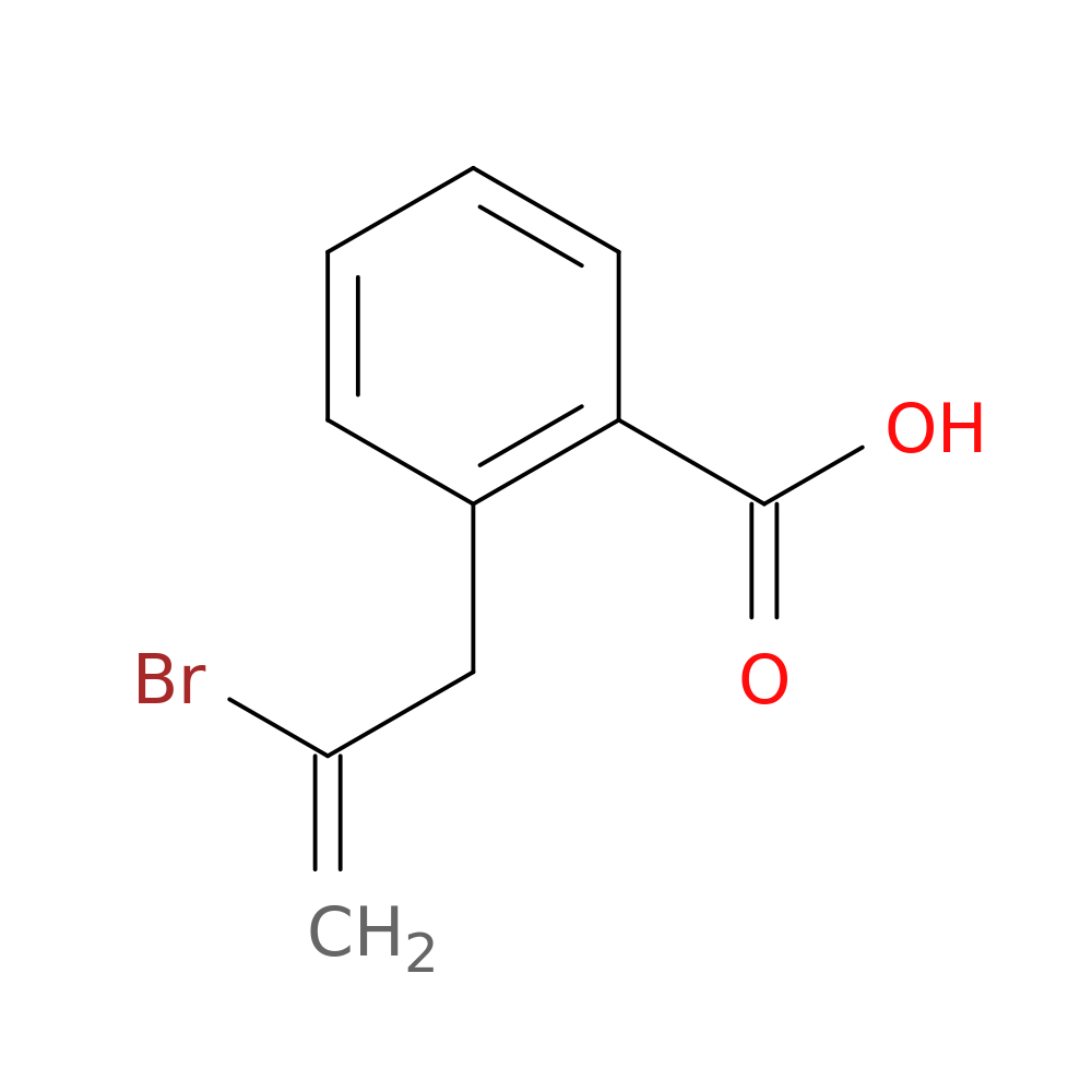 2-(2-Bromo-2-propenyl)benzoic acid
