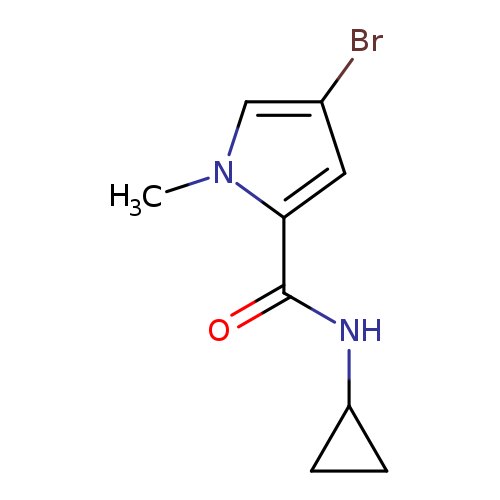 4-bromo-N-cyclopropyl-1-methyl-1H-pyrrole-2-carboxamide