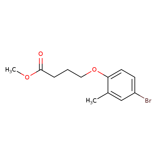 methyl 4-(4-bromo-2-methylphenoxy)butanoate