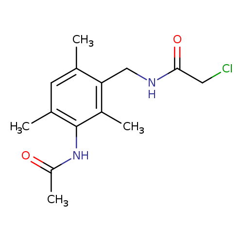 N-[3-(Acetylamino)-2,4,6-trimethylbenzyl]-2-chloroacetamide