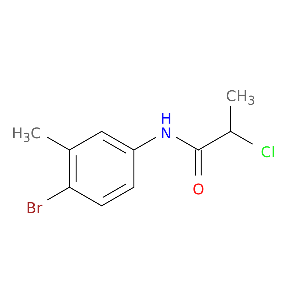 N-(4-bromo-3-methylphenyl)-2-chloropropanamide