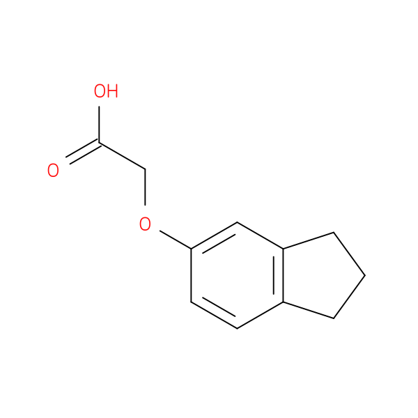 2-((2,3-Dihydro-1H-inden-5-yl)oxy)acetic acid