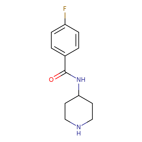 4-Fluoro-N-(piperidin-4-yl)benzamide