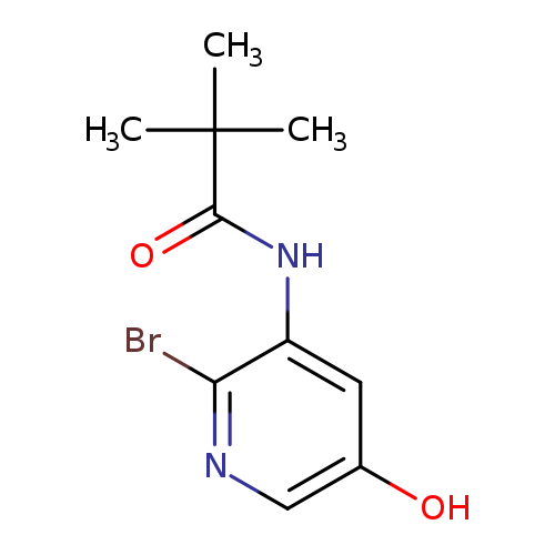 N-(2-Bromo-5-hydroxypyridin-3-yl)pivalamide