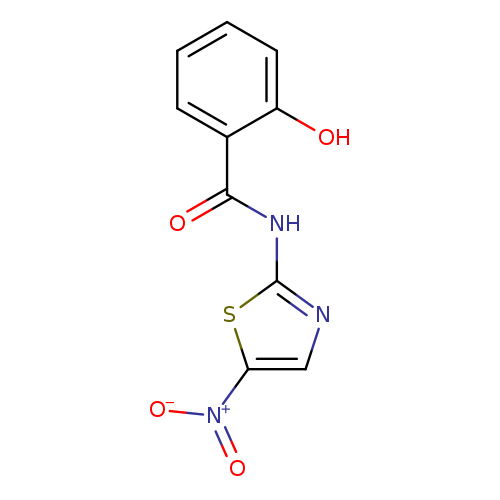 Benzamide, 2-hydroxy-N-(5-nitro-2-thiazolyl)-