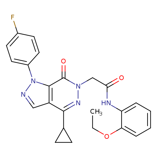 2-[4-cyclopropyl-1-(4-fluorophenyl)-7-oxo-1H,6H,7H-pyrazolo[3,4-d]pyridazin-6-yl]-N-(2-ethoxyphenyl)acetamide