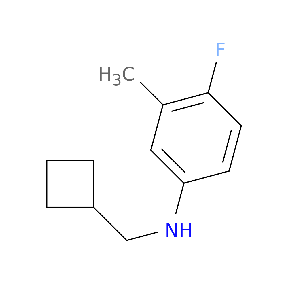 N-(Cyclobutylmethyl)-4-fluoro-3-methylaniline