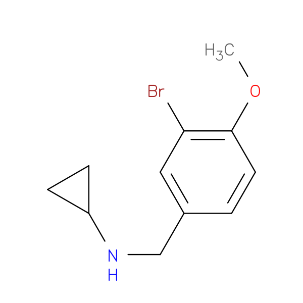 N-[(3-Bromo-4-methoxyphenyl)methyl]cyclopropanamine