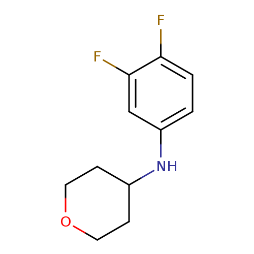 N-(3,4-difluorophenyl)oxan-4-amine