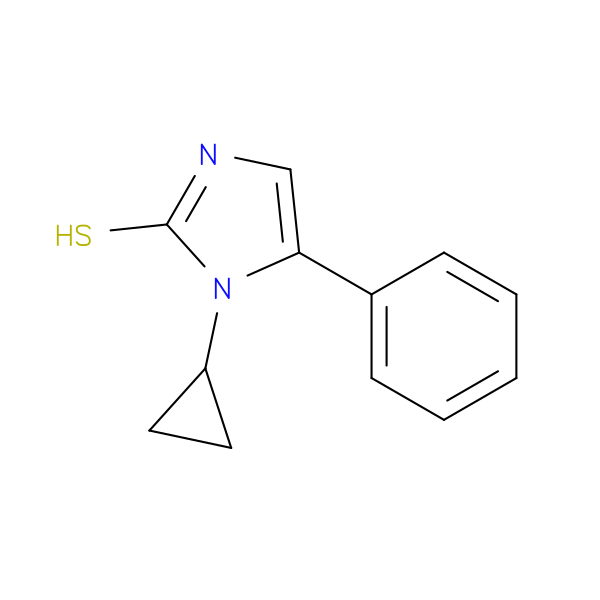 1-cyclopropyl-5-phenyl-1H-imidazole-2-thiol