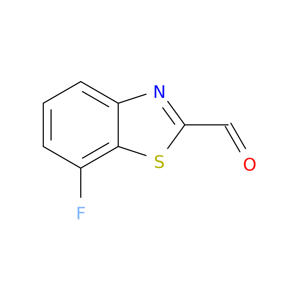 7-fluoro-1,3-benzothiazole-2-carbaldehyde