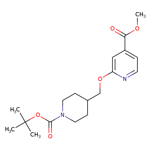 methyl 2-({1-[(tert-butoxy)carbonyl]piperidin-4-yl}methoxy)pyridine-4-carboxylate