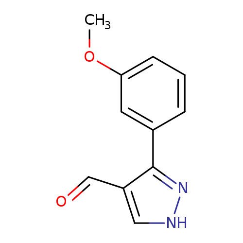 3-(3-Methoxyphenyl)-1h-pyrazole-4-carbaldehyde