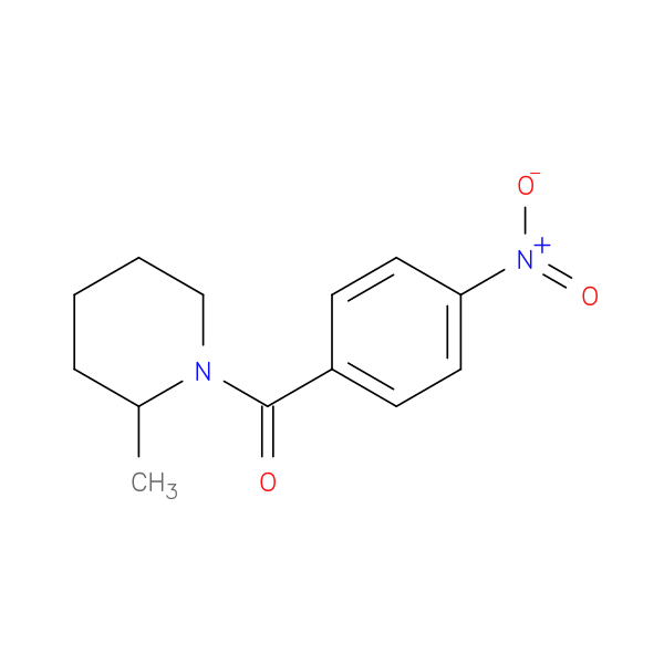 2-Methyl-1-(4-nitrobenzoyl)piperidine