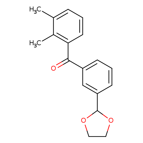 2,3-Dimethyl-3'-(1,3-dioxolan-2-yl)benzophenone