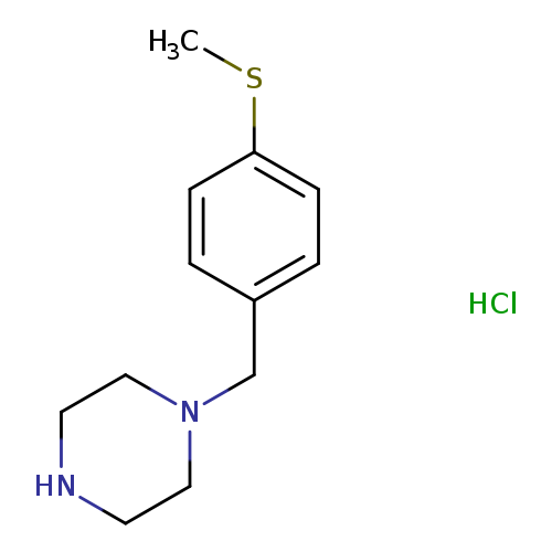 1-[4-(methylthio)benzyl]piperazine hydrochloride