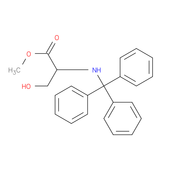 Methyl 3-hydroxy-2-(tritylamino)propanoate