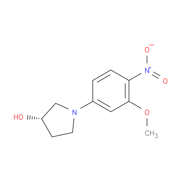 (S)-1-(3-Methoxy-4-nitrophenyl)pyrrolidin-3-ol