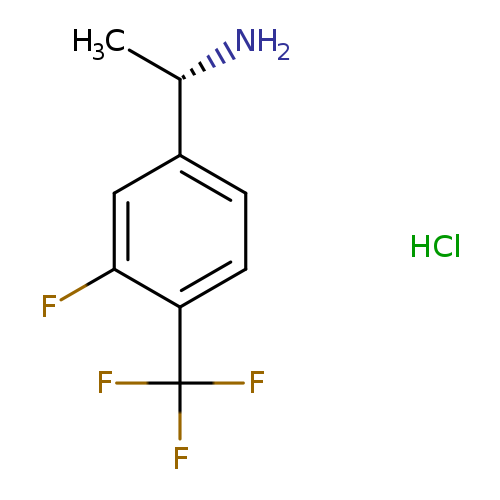 (1S)-1-[3-FLUORO-4-(TRIFLUOROMETHYL)PHENYL]ETHYLAMINE HYDROCHLORIDE