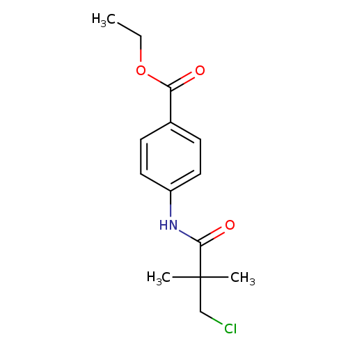 ethyl 4-(3-chloro-2,2-dimethylpropanamido)benzoate