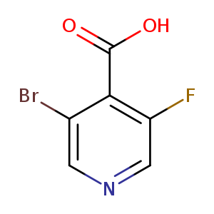 3-Bromo-5-fluoroisonicotinic acid