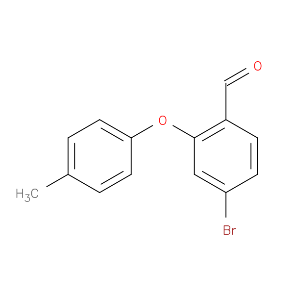 4-bromo-2-(4-methylphenoxy)benzaldehyde