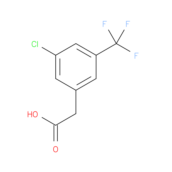 2-(3-Chloro-5-(trifluoromethyl)phenyl)acetic acid