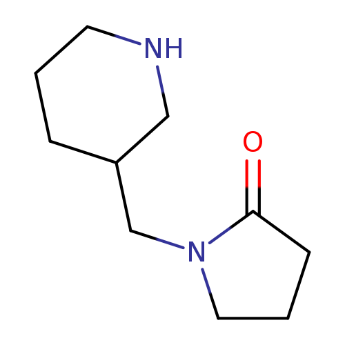 1-(Piperidin-3-ylmethyl)pyrrolidin-2-one