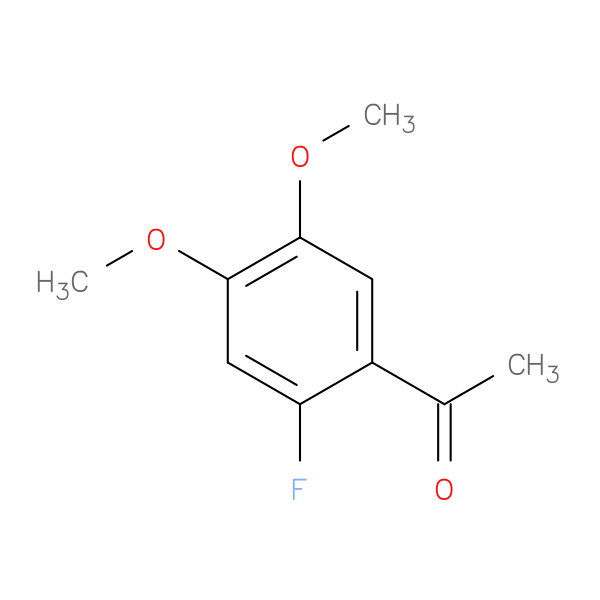 1-(2-fluoro-4,5-dimethoxyphenyl)ethan-1-one