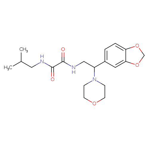N'-[2-(2H-1,3-benzodioxol-5-yl)-2-(morpholin-4-yl)ethyl]-N-(2-methylpropyl)ethanediamide