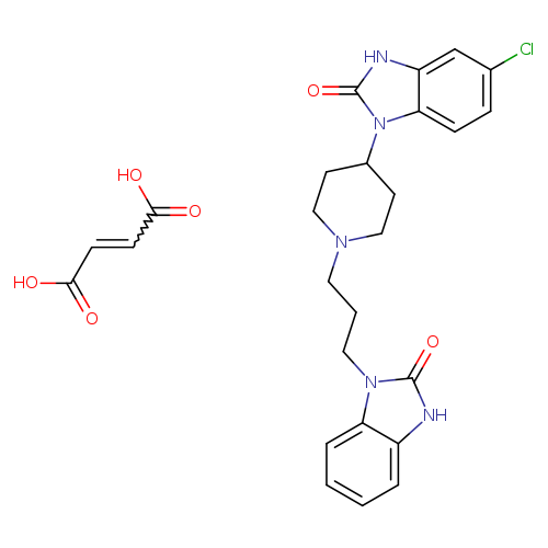 2H-Benzimidazol-2-one,5-chloro-1-[1-[3-(2,3-dihydro-2-oxo-1H-benzimidazol-1-yl)propyl]-4-piperidinyl]-1,3-dihydro-, (2Z)-2-butenedioate