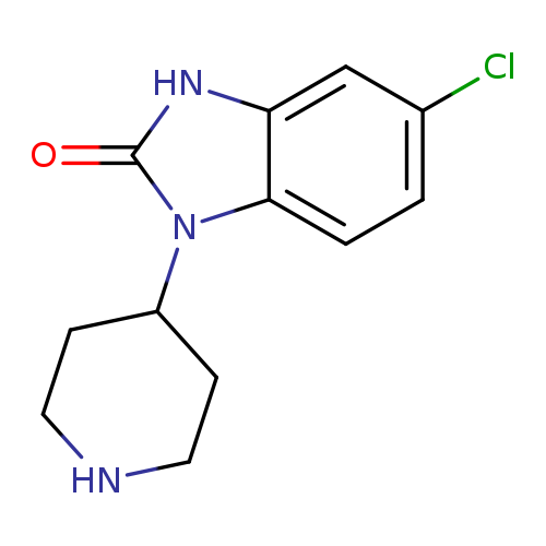 2H-Benzimidazol-2-one, 5-chloro-1,3-dihydro-1-(4-piperidinyl)-