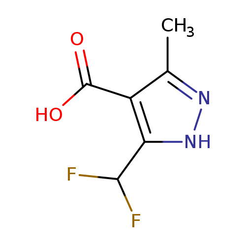 5-(difluoromethyl)-3-methyl-1H-pyrazole-4-carboxylic acid