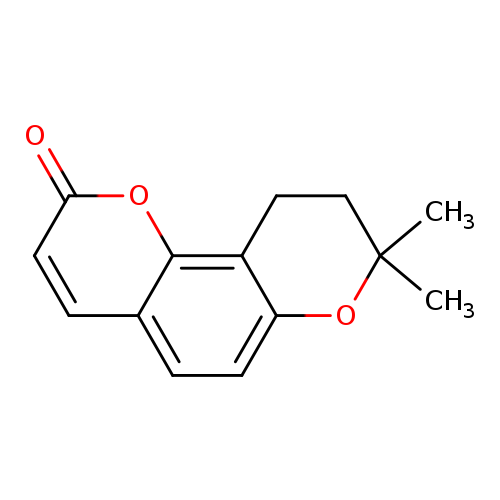 2H,8H-Benzo[1,2-b:3,4-b']dipyran-2-one, 9,10-dihydro-8,8-dimethyl-