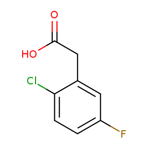 Benzeneacetic acid, 2-chloro-5-fluoro-