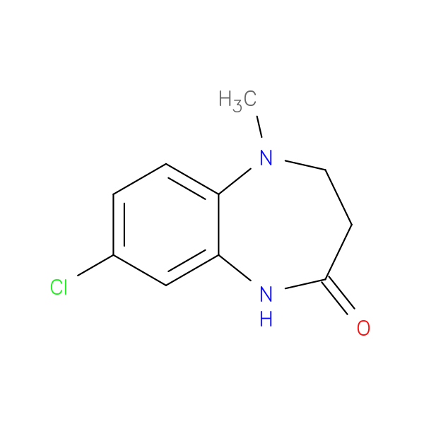 8-chloro-5-methyl-2,3,4,5-tetrahydro-1H-1,5-benzodiazepin-2-one