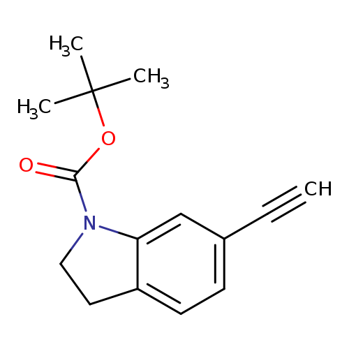 tert-butyl 6-ethynyl-2,3-dihydro-1H-indole-1-carboxylate