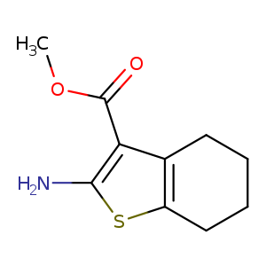 2-Amino-4,5,6,7-tetrahydro-benzo[b]thiophene-3-carboxylic acid methyl ester