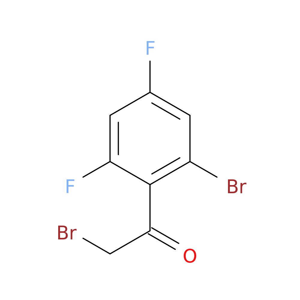 2-bromo-1-(2-bromo-4,6-difluorophenyl)ethan-1-one