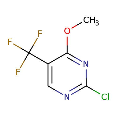 Pyrimidine, 2-chloro-4-methoxy-5-(trifluoromethyl)-
