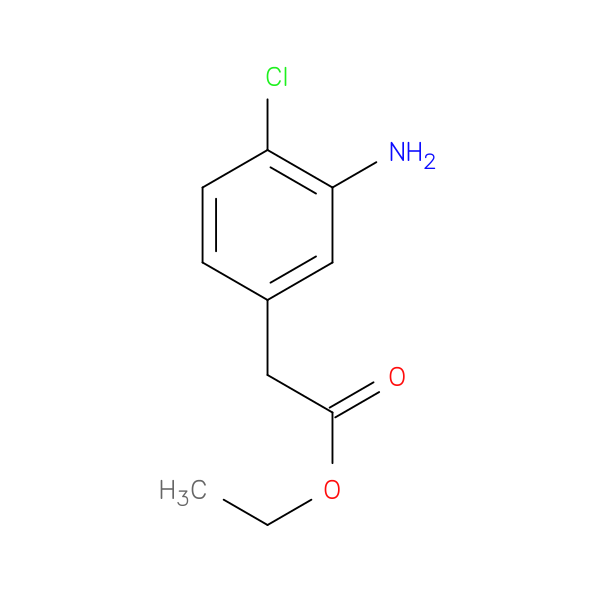 Ethyl 2-(3-amino-4-chlorophenyl)acetate