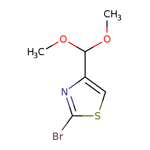 2-Bromo-4-(dimethoxymethyl)-1,3-thiazole