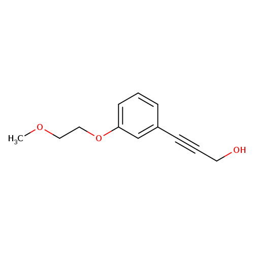 3-[3-(2-METHOXYETHOXY)PHENYL]PROP-2-YN-1-OL