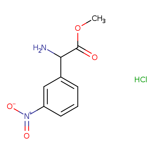 methyl 2-amino-2-(3-nitrophenyl)acetate hydrochloride