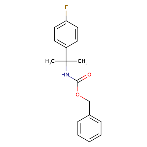 Benzyl N-[2-(4-fluorophenyl)propan-2-yl]carbamate