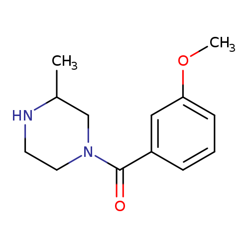 1-(3-methoxybenzoyl)-3-methylpiperazine