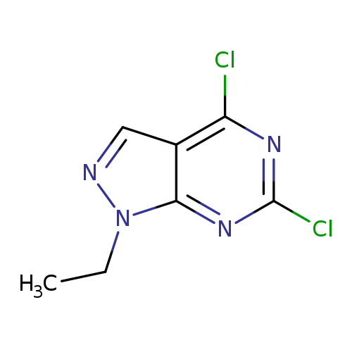 4,6-Dichloro-1-ethyl-1H-pyrazolo[3,4-d]pyrimidine