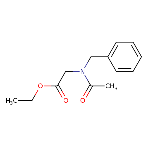 Ethyl 2-(N-benzylacetamido)acetate
