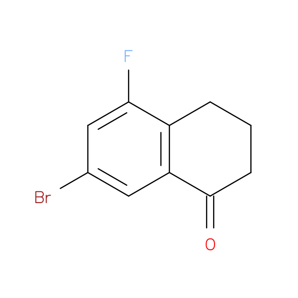 1(2H)-Naphthalenone, 7-bromo-5-fluoro-3,4-dihydro-