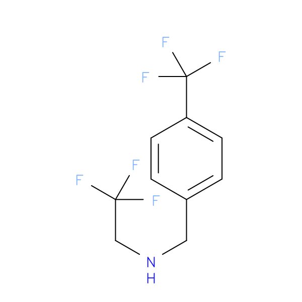 (2,2,2-trifluoroethyl)({[4-(trifluoromethyl)phenyl]methyl})amine